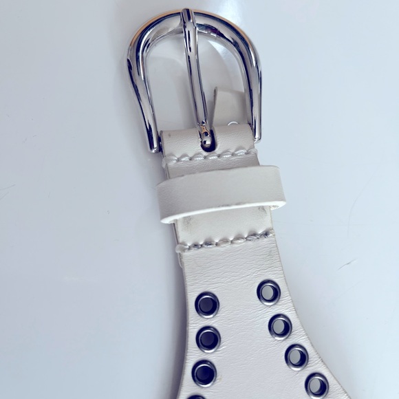 IRO Alior large studded white belt, worned only once - Picture 5 of 8